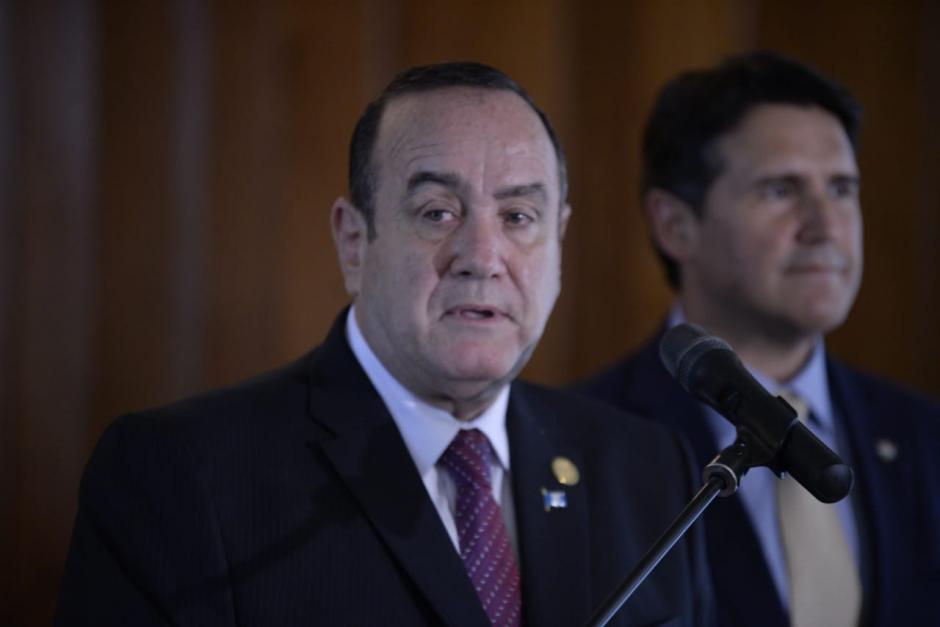 El presidente electo Alejandro Giammattei se reunió con el alcalde capitalino Ricardo Quiñónez. (Foto: Wilder López/Soy502)