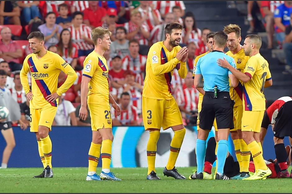 El Barcelona perdió en su debut en la liga 2019-2019. (Foto: AFP)