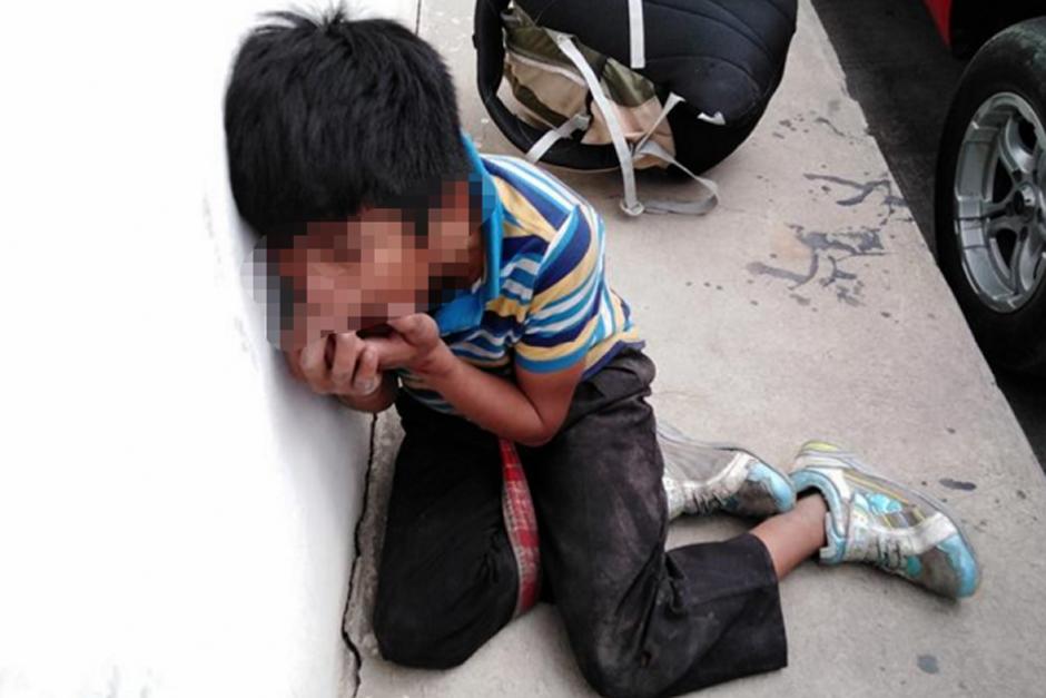 El niño fue agredido en noviembre de 2018 señalado de haber robado comida. (Foto: Archivo/Soy502)