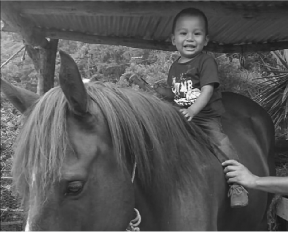 El balazo en la cabeza acabó con la vida del pequeño de un año y medio. (Foto:&nbsp;Auxiliadora Santa Cruz/Facebook)