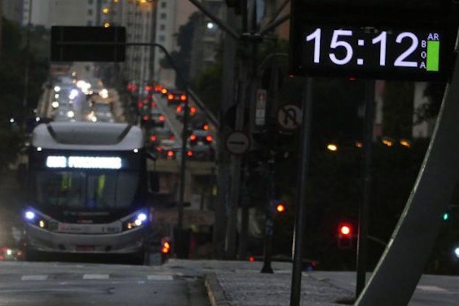 Sao Paulo se oscureció a las 15 horas, lo que&nbsp; provocó diversas reacciones en Brasil. (Foto: Jorge Araujo/Fotos P&uacute;blicas)
