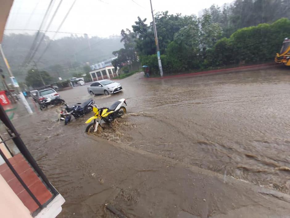 Las fuertes lluvias contin&uacute;an en gran parte del territorio nacional. (Foto: Sacatep&eacute;quez Star News)