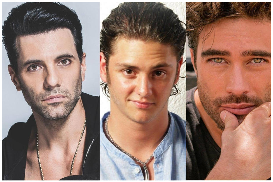 Entre los más guapos dos actores y un ilusionista, elige tú el que encuentres mejor parecido. (Fotomontaje:ErivanCampos)