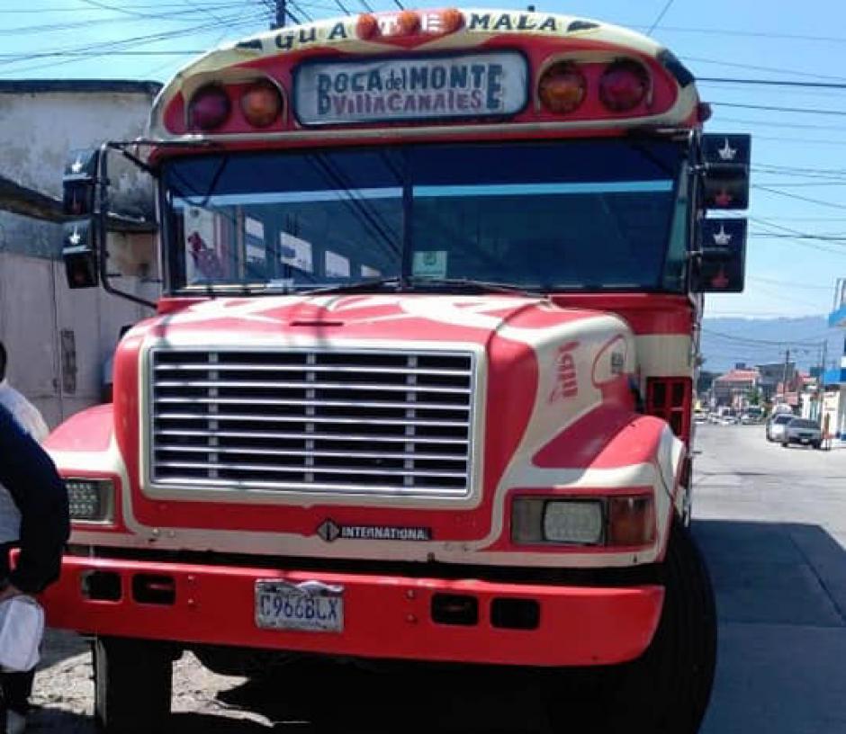 La PMT no ha logrado identificar al piloto del autob&uacute;s. (Foto: PMT Villa Canales)