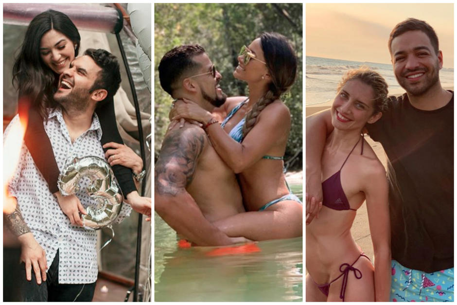 Ellas son las parejas consentidas de la far&aacute;ndula guatemalteca. (Fotos: Instagram)&nbsp;