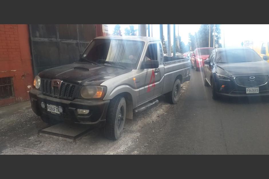 El conductor de un carro intent&oacute; atropellar a un agente de la PMT. (Foto: Dalia Santos/PMT)&nbsp;