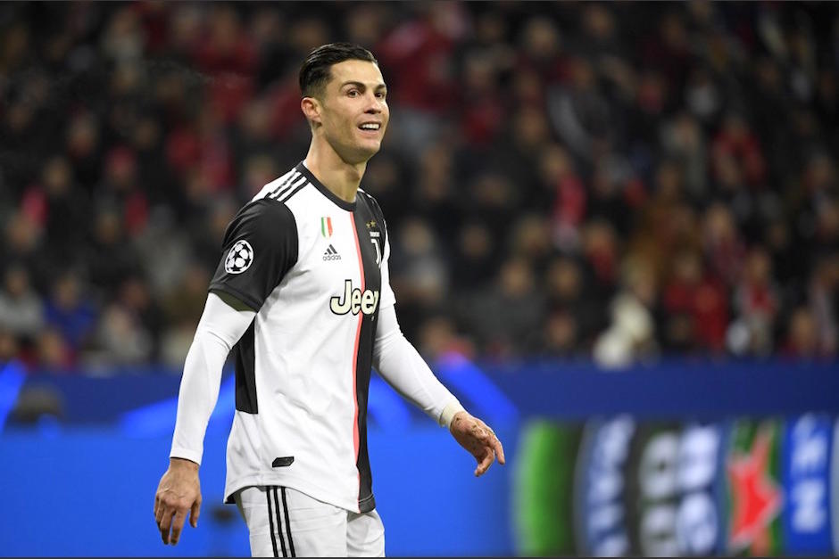 Cristiano Ronaldo durante el partido de la Juven ante el Bayer Leverkusen. (Foto: AFP)
