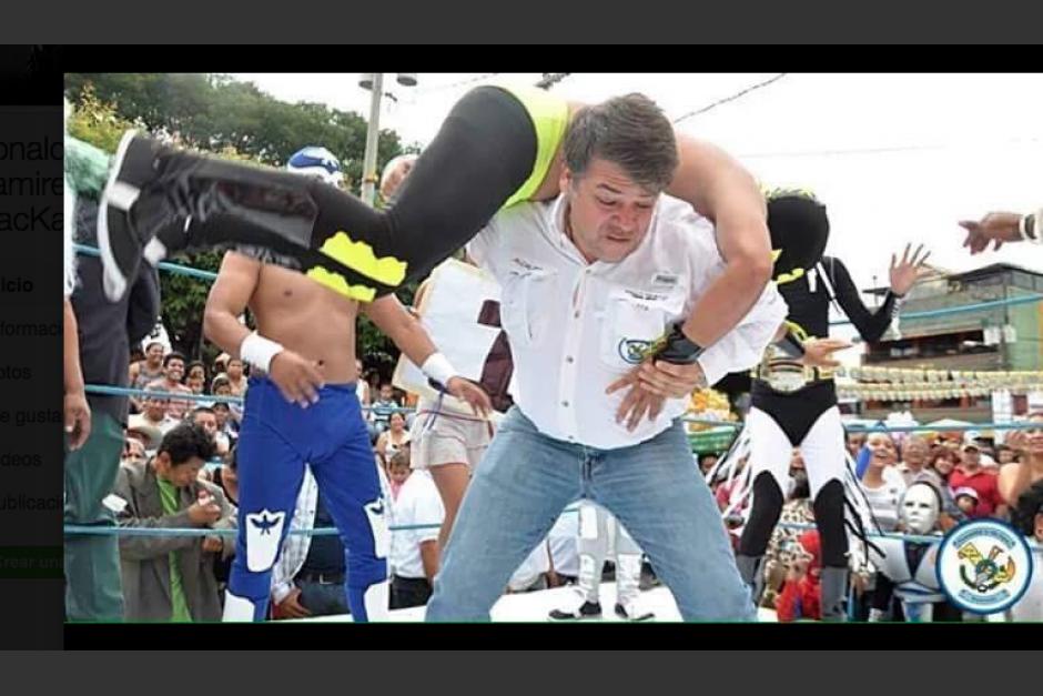 El alcalde de Villa Nueva retó al ganador de la pelea del año. (Foto: Archivo/Soy502)&nbsp;