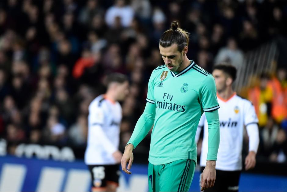 Gareth Bale lamenta no haber ganado en Mestalla. (Foto: AFP)