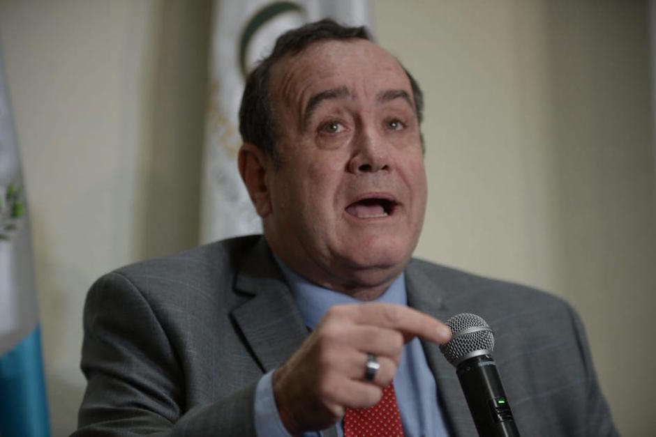 Alejandro Giammattei dio a conocer las razones por las que no se reunirá con Trump. (Foto: Wilder López/Soy502)