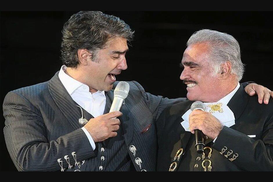 Vicente Fernández desheredó a Alejandro Fernández debido a que el Potrillo no cambia su vida de escándalos. (Foto: AM.com)