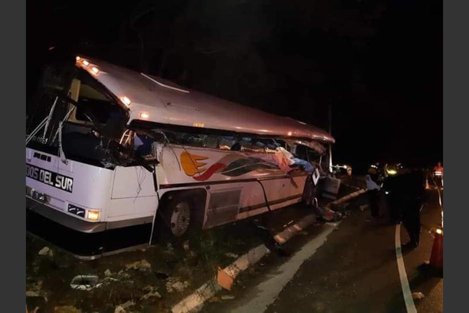 El accidente dejó 20 personas fallecidas, según los Bomberos Voluntarios. (Foto: CBV)