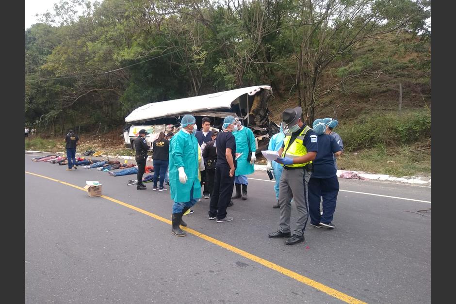Los pilotos de los vehículos involucrados permanecen detenidos. (Foto: Noticias Zacapa)