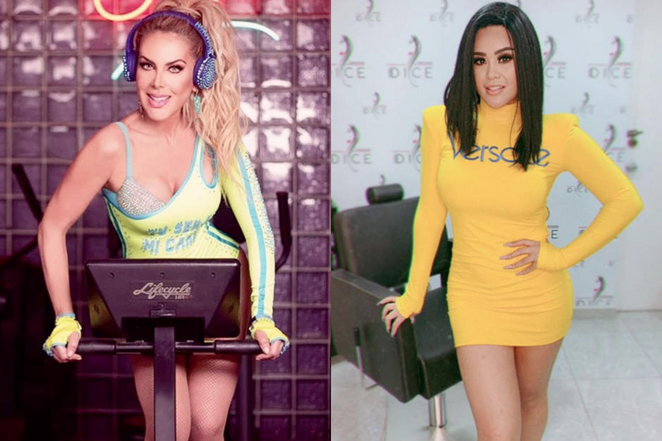 Lorena Herrera y Gomita posaron muy sensuales. (Foto: Captura de pantalla)&nbsp;