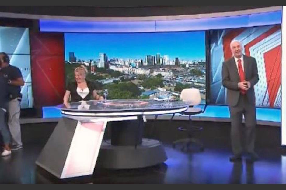 Una rata interrumpi&oacute; la transmisi&oacute;n de un programa en vivo. (Foto: Captura de video)