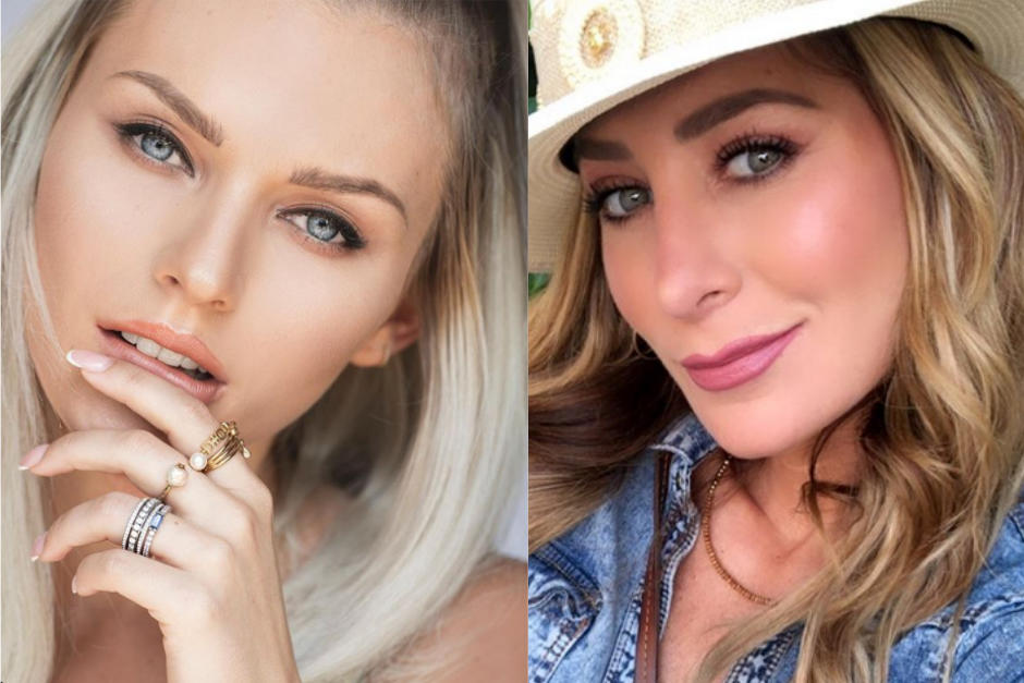 ¿A quién le luce mejor? Geraldine e Irina con el mismo bikini