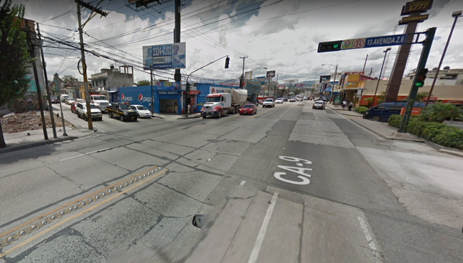 El paso a desnivel conectará la zona 1 con la zona 6 capitalina. (Foto: captura Google Maps)&nbsp;