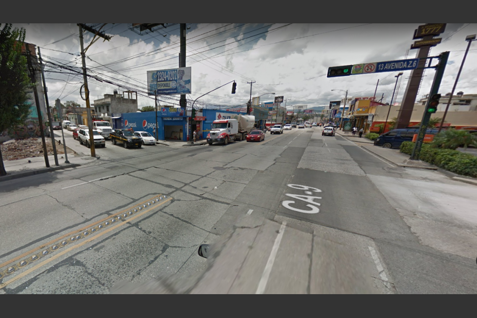 El paso a desnivel conectar&aacute; la zona 1 con la zona 6 capitalina. (Foto: captura Google Maps)&nbsp;