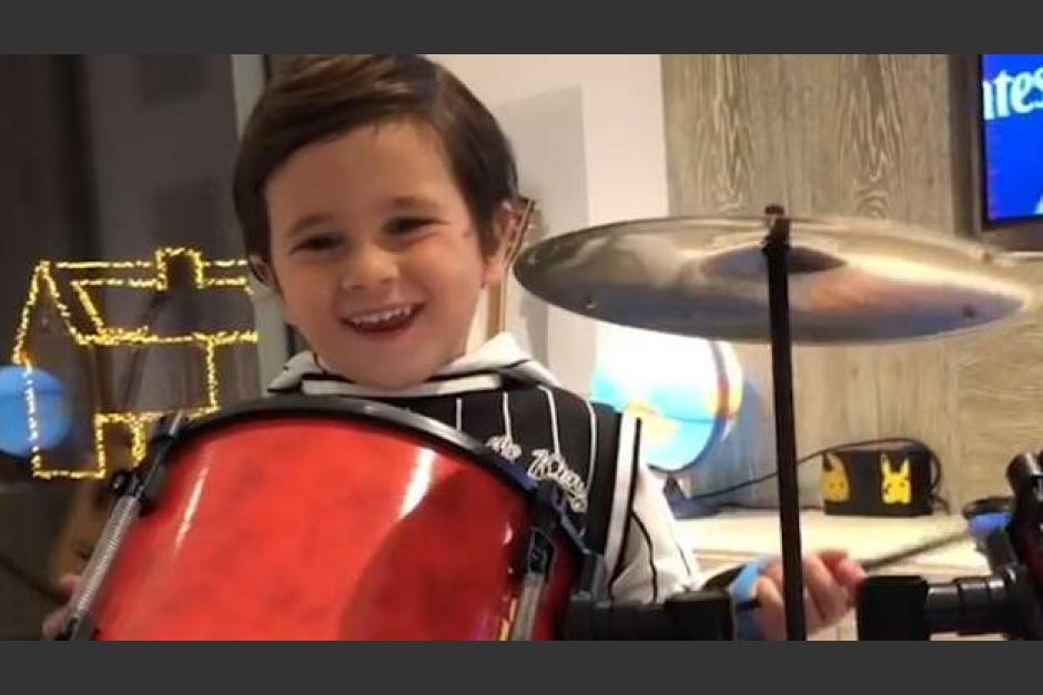 Mateo Messi es el segundo hijo de "La Pulga". (Foto: captura pantalla)&nbsp;
