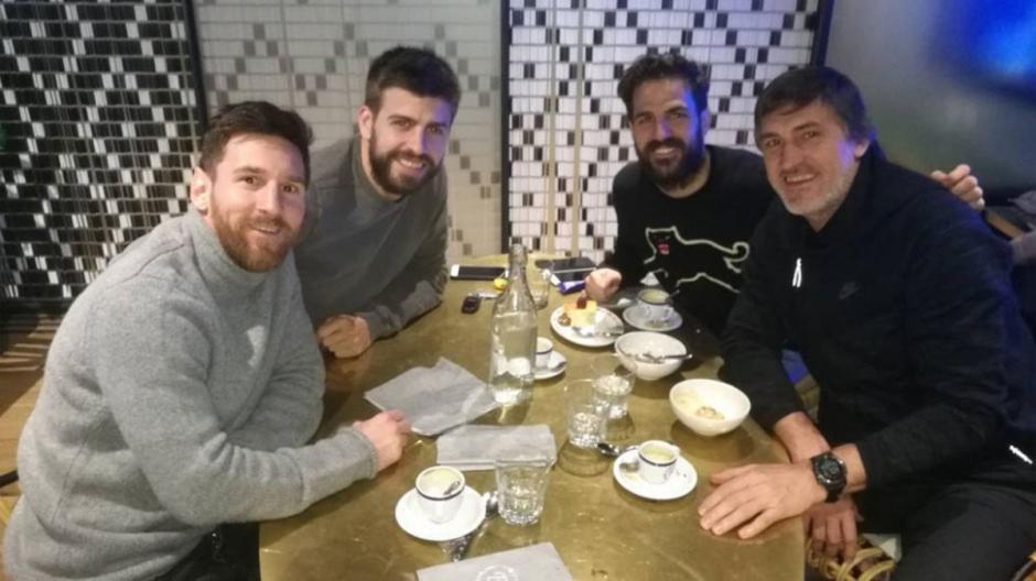Desde hace alg&uacute;n tiempo Piqu&eacute; quiso fichar a Messi como accionista. (Foto: captura pantalla)&nbsp;