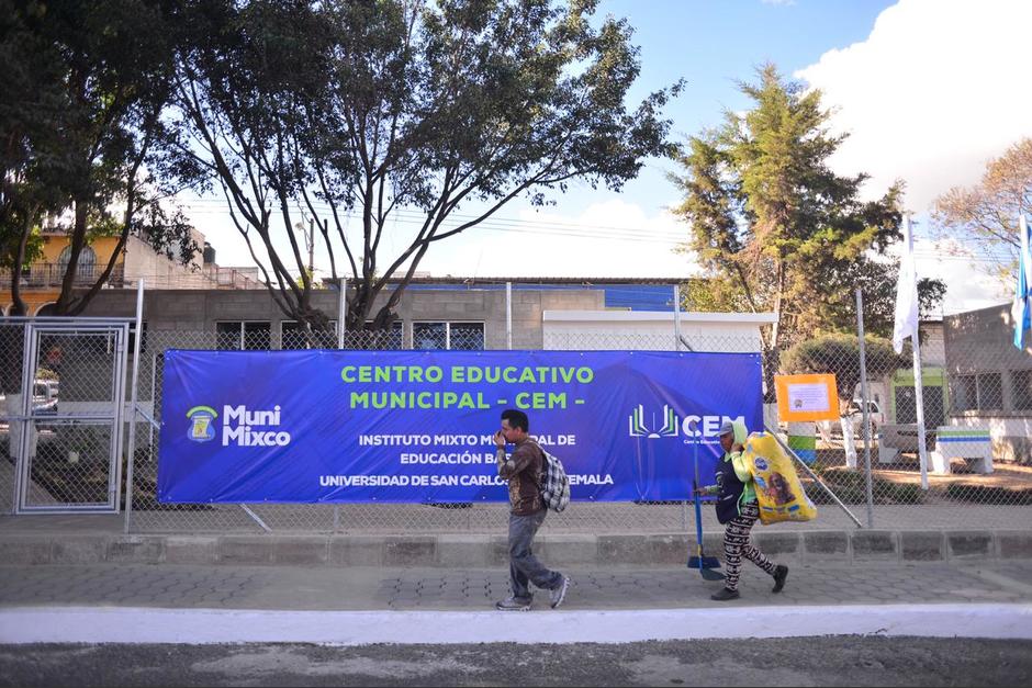 El centro educativo albergar&aacute; a cientos de estudiantes del nivel B&aacute;sico. (Foto: Jes&uacute;s Alfonso/Soy502)