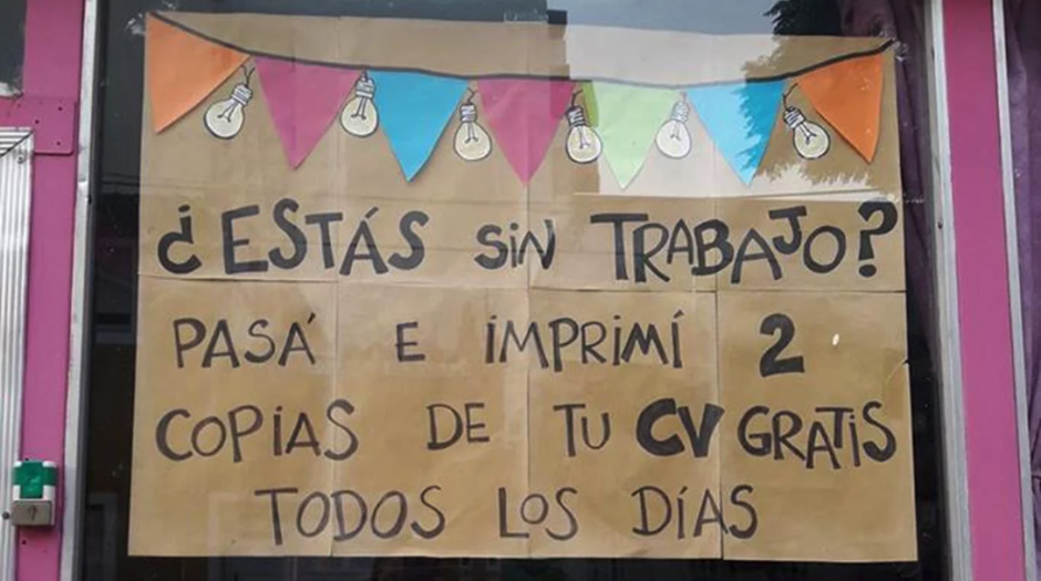 El gesto solidario ha conmovido a muchas personas en redes sociales. (Foto: TN)