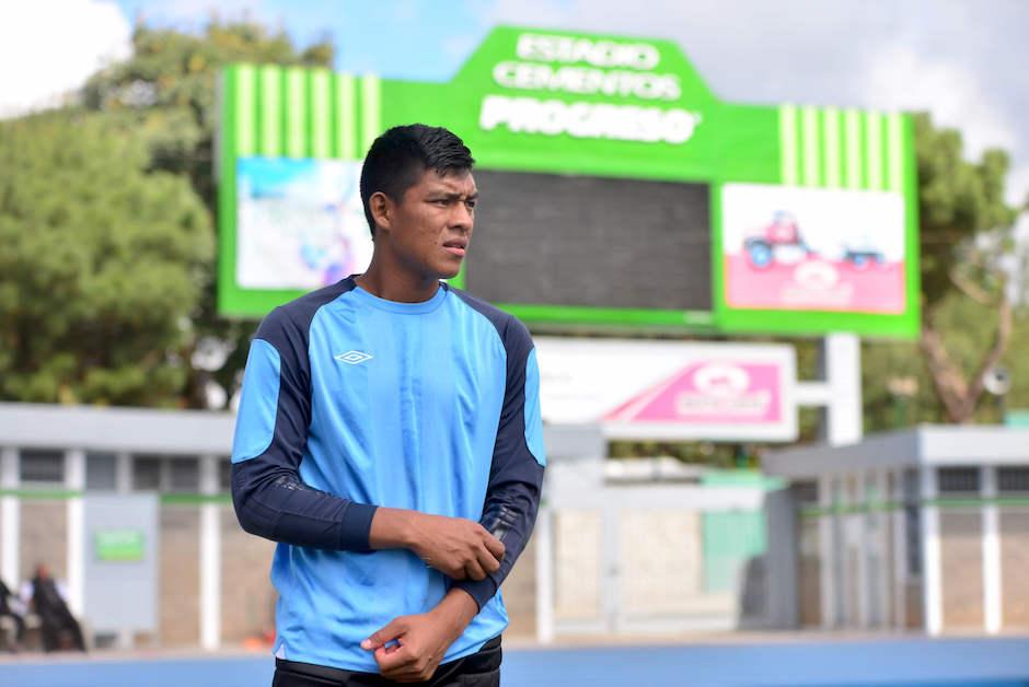 Elder Corrales estuvo una semana con la Selección Mayor de Guatemala. (Foto: Jesús Alfonso/Soy502)