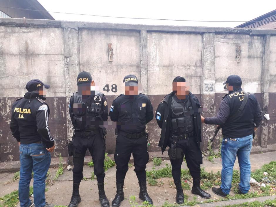 Los agentes de la PNC que extorsionaban a comerciantes