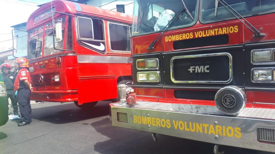 Los heridos fueron trasladados al Hospital Roosevelt. (Foto: Amilcar Montejo/PMT)&nbsp;