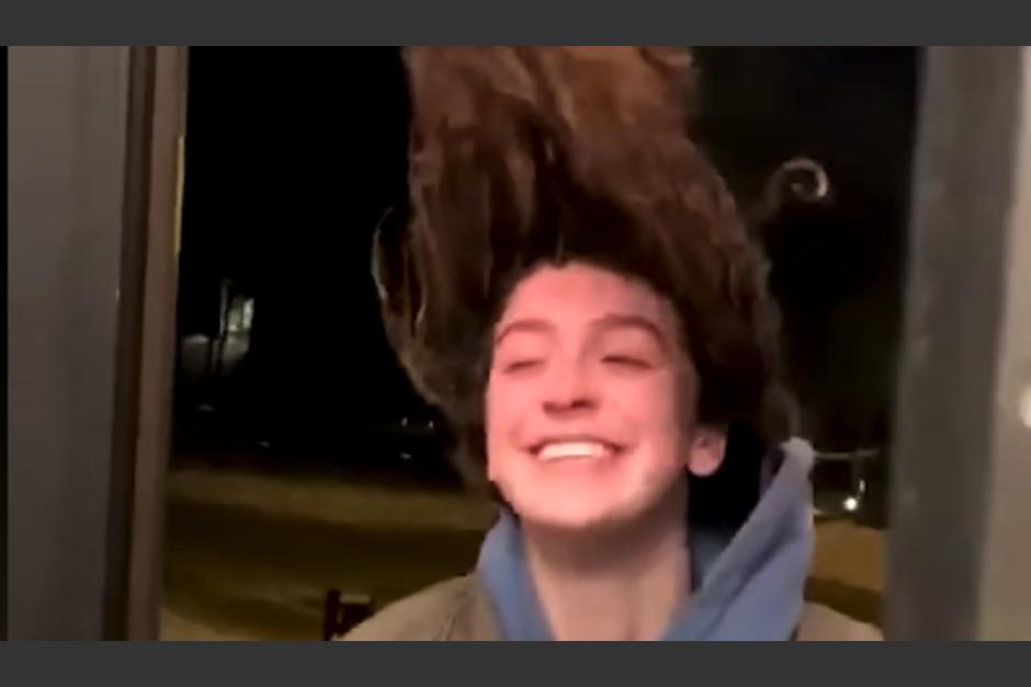 Pasa y r&iacute;ete un momento. (Foto:Video Facebook)