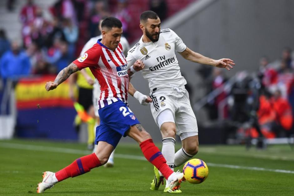 El Atlético y el Real Madrid han protagonizado un vibrante partido. (Foto: AFP)