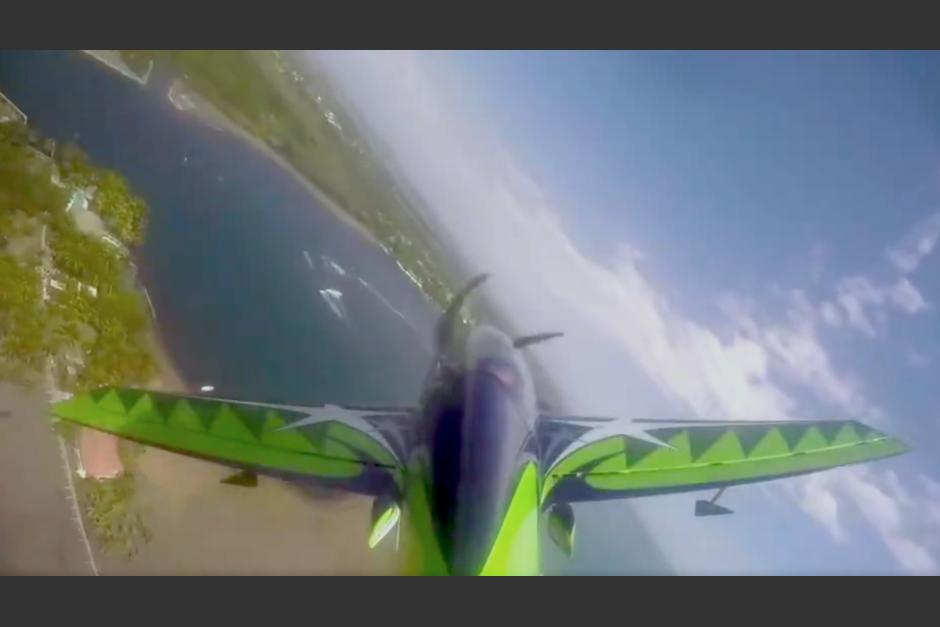 Gary Ward capt&oacute; una impresionantes im&aacute;genes cuando sobrevolaba por Iztapa. (Foto: Captura de pantalla)