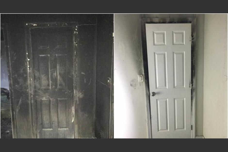 Felton aconseja a los padres que mantengan la puerta cerrada de las habitaciones de sus hijos durante la noche y as&iacute; salvar&aacute;n sus vidas en caso de un incendio. (Foto: La Noticia Digital).