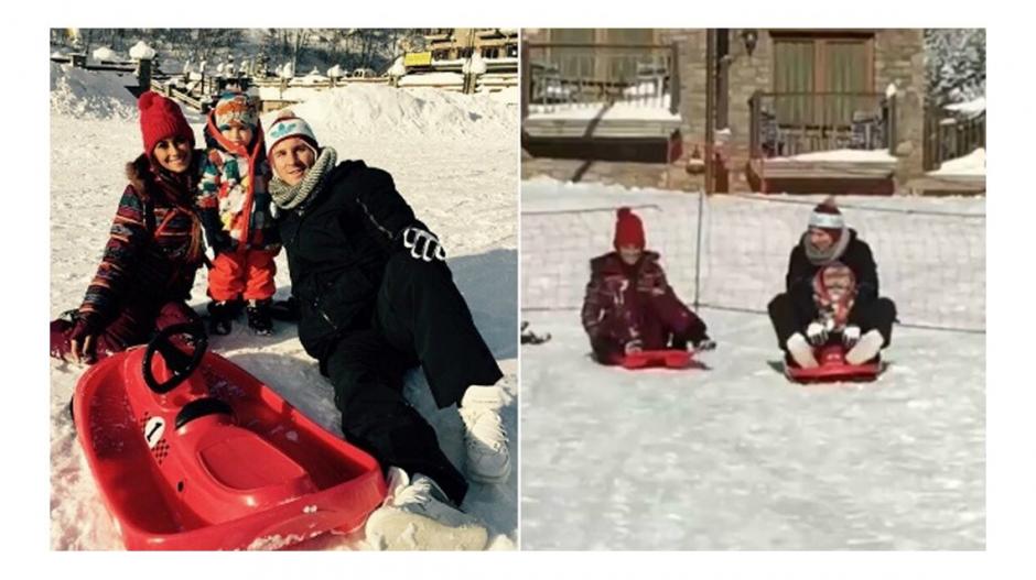 Lionel Messi se escapó a la nieve con su familia. (Foto: Archivo)