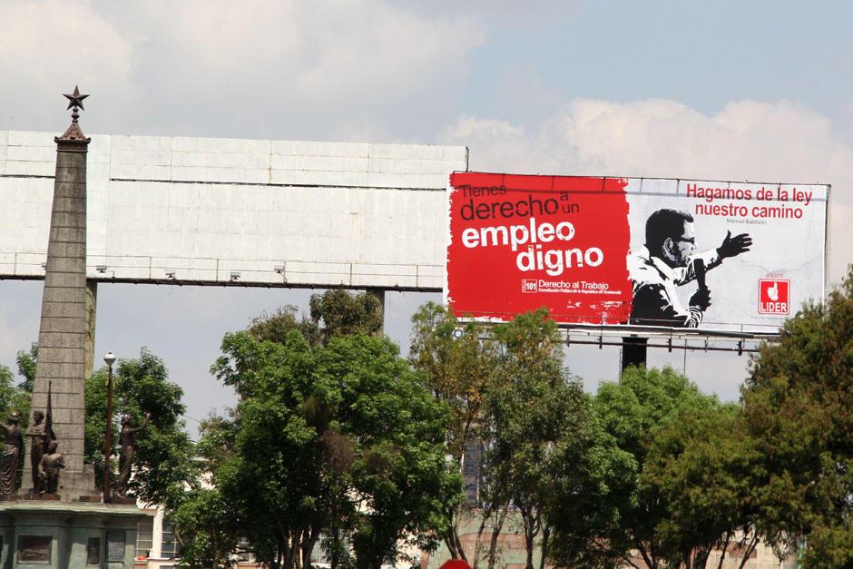 Las ocho vallas estarán distribuidas en todo el país. (Foto: Archivo/Soy502)