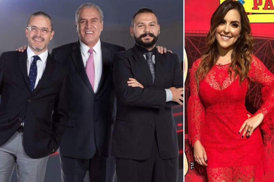 Los presentadores del programa deportivo de MVS M&eacute;xico hicieron comentarios inapropiados contra la periodista Patty L&oacute;pez. (Foto: Twitter)
