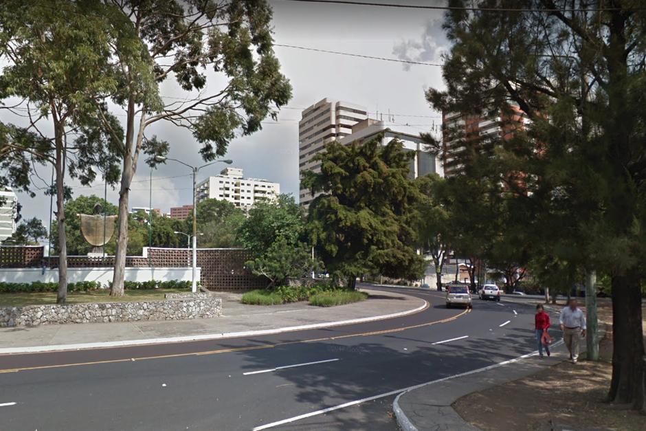 Un ataque armado registrado en la avenida Las Am&eacute;ricas en la zona 14 provoc&oacute; la muerte de un hombre (Foto: Google Maps)