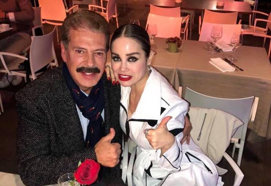 La prometida del actor dijo estar apenada por la situaci&oacute;n. (Foto: Lupita Arreola)