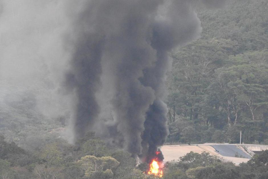 Seg&uacute;n la empresa, un grupo de personas bloque&oacute; la carretera en el crucero Bella Linda, en San Mateo Ixtat&aacute;n. (Foto: Energ&iacute;a y Renovaci&oacute;n)