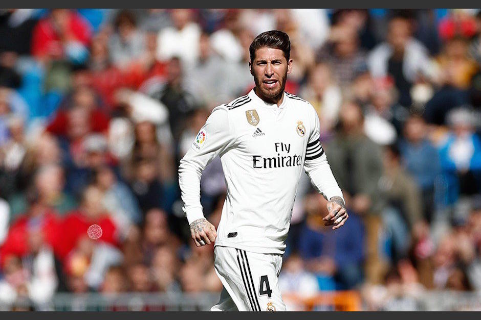 Sergio Ramos no concluy&oacute; el partido del Madrid ante el Girona por una expulsi&oacute;n. (Foto: Real Madrid)