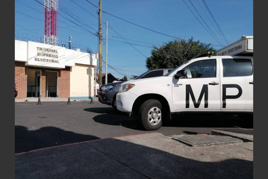 MP busca a las personas responsables de los "errores" en TSE