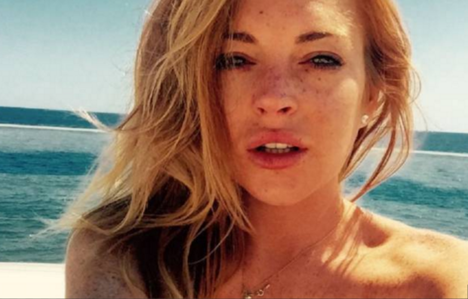 Lindsay Lohan luci&oacute; sus curvas sin nada de ropa. (Foto: Lindsay Lohan)&nbsp;