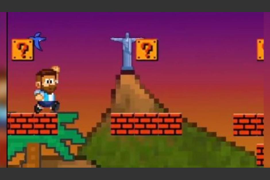La cruel burla que muestra a LIonel Messi como un Mario Bros perdedor. (Foto: Captura de video)