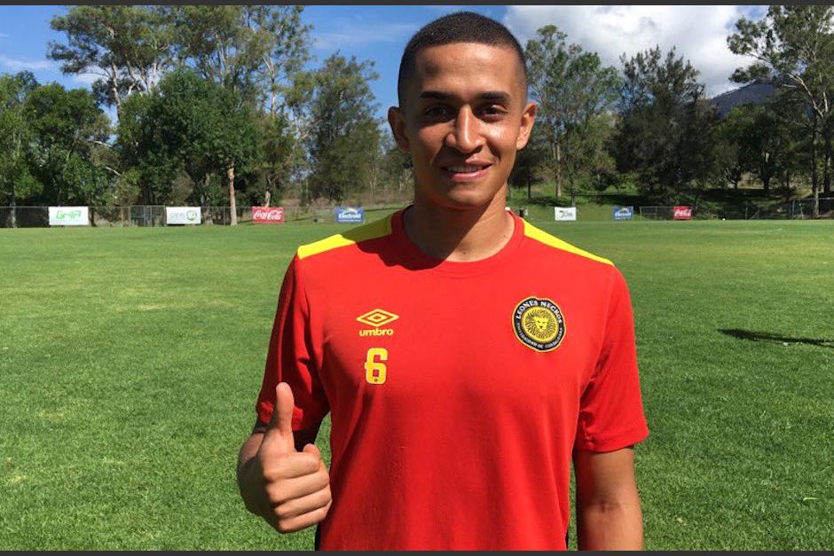 Marvin Ceballos se alista para debutar en el fútbol mexicano. (Foto: Leones Negros)
