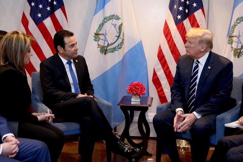 El presidente Jimmy Morales canceló la cita que tenía con su homólogo estadounidense Donald Trump. (Foto: Archivo/Soy502)
