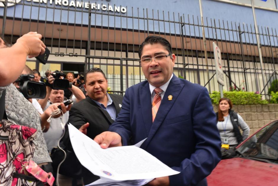 Othmar Sánchez, amigo íntimo de Jimmy Morales, no podrá asumir escaño en el Parlacen. (Foto: Archivo/Soy502)