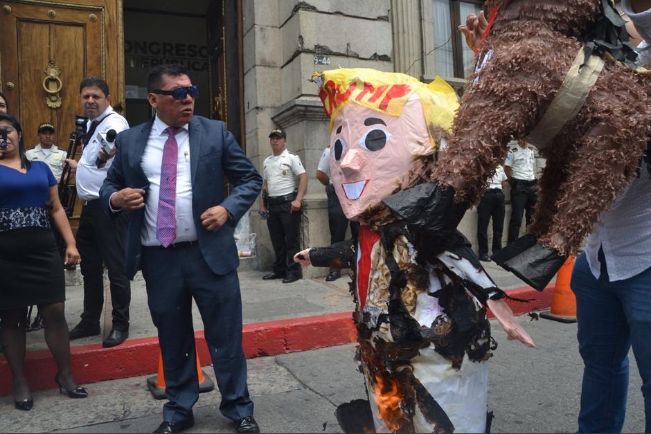 El parlamentario de FCN criticó las amenazas del presidente Donald Trump. (Foto: cortesía José Castro)