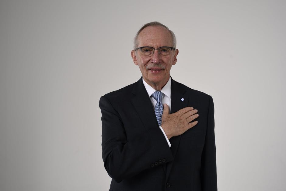 Edmond Mulet fue el candidato del Partido Humanista, el cual acumula la mayor cantidad de multas por violar la Ley Electoral. (Foto: Wilder López/Soy502)