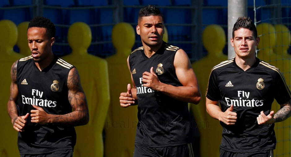 El colombiano ya se entrena con el equipo mayor en la pretemporada. (Foto: Real Madrid/Twitter)&nbsp;