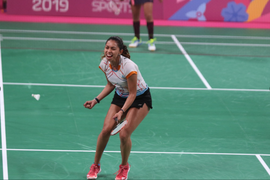Nicté Sotomayor bádminton y asegura como mínimo la medalla de bronce paras Guatemala. (Foto:&nbsp; COG)